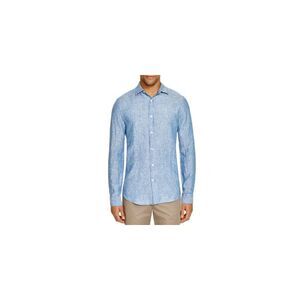 Linen Regular Fit Button-Down Shirt